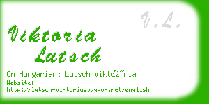viktoria lutsch business card